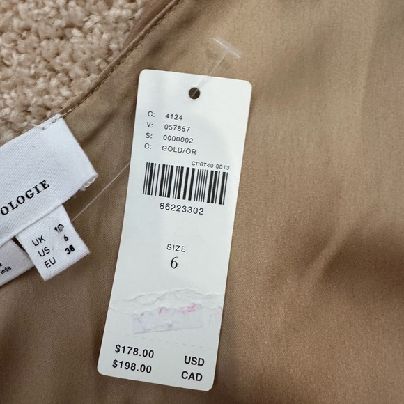 Anthropology Gold Jumpsuit BRAND NEW - Picture 2 of 4